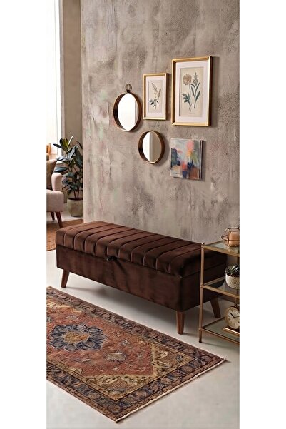 yuse aksu CİZGİ KAPİTENE SANDIKLI PUF 120X40X45