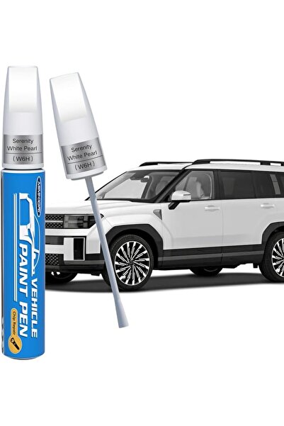 GENERAL Serenity White Pearl (W6H) Touch Up Paint for Hyundai, Car Paint Pen ...