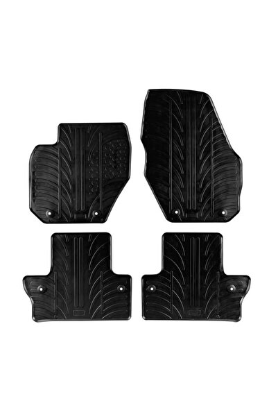 Gledring Πατάκια Αυτοκινήτου 0386 Volvo S60 & V60 2010- Μαύρα 4 Τεμάχια (CAR0...