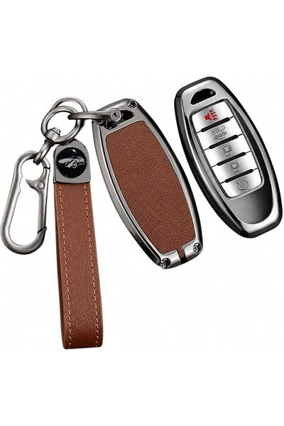 GENERAL Car Key Shell Cover Compatible with Nissan Patrol Y62 2016-2024 Car K...