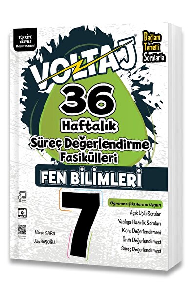 Berkay Yayıncılık 7.SINIF VOLTAJ FEN BİLİM. 36 HAFTAL.SÜREÇ DEĞERLENDİRME FAS...