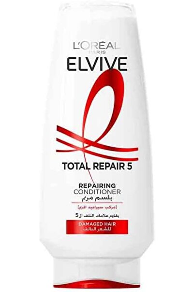 L'Oreal Paris Elvive لوريال باريس إلفيف توتال ريبير 5 بلسم للشعر التالف، 360 مل