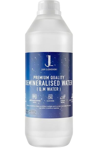 JAN LONDON Demineralized Water: Premium Quality Demineralised Solution for Co...