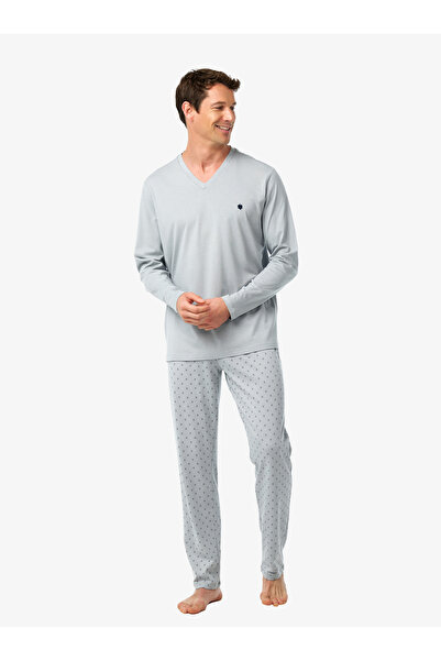 Blackspade Erkek Pijama Takımı 40973 - Gri