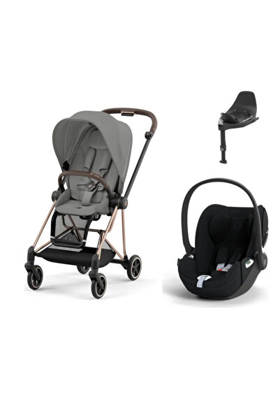 Cybex Mios Travel Sistem | Rosegold Mirage Grey & Cloud T Plus Bazalı Sephia ...