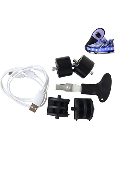 GENERAL Accessories for Q8 Roller Skate Shoes, including 2Pcs Wheels, 2Pcs Wh...