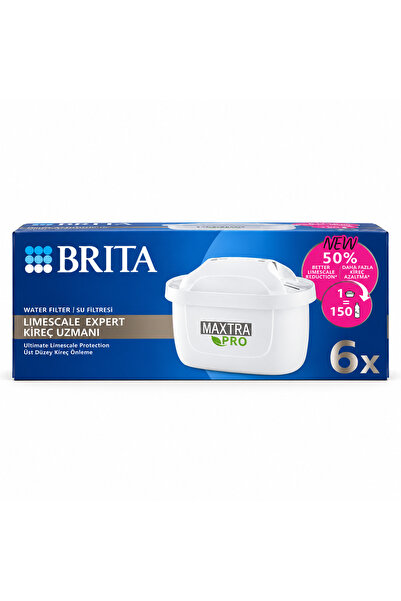 BRITA Set 6 filtre Maxtra PRO Limescale Expert, pentru reducerea calcarului, ...