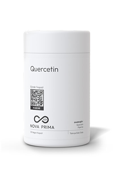 Nova Prima Quercetin 500 mg Quercefit Fitozomal Kuersetin + Piperin 30 Kapsül