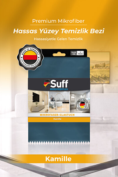Suff Kamille Hassas Yüzey Mikrofiber Bez Tüy Bırakmaz Büyük Boy Televizyon Be...