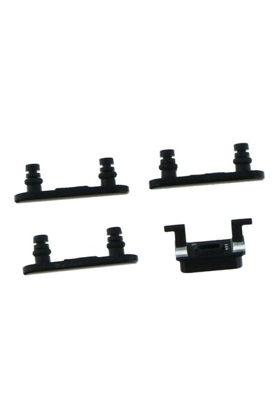 OEM Πλαϊνά πλήκτρα για iPhone 7 Plus Γυαλιστερό Μαύρο
