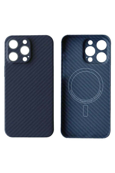 Maxcell Θήκη Kevlar για iPhone 14 Pro Max, από ίνες Αραμιδίου, MagSafe, Εξαιρ...