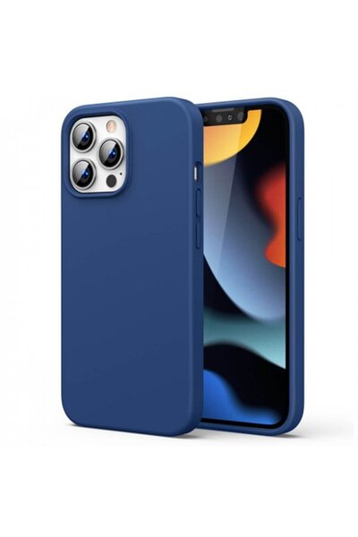 OEM Ματ Θήκη TPU για iPhone 13 Pro Max 6.7 " Ναυτικό Μπλε