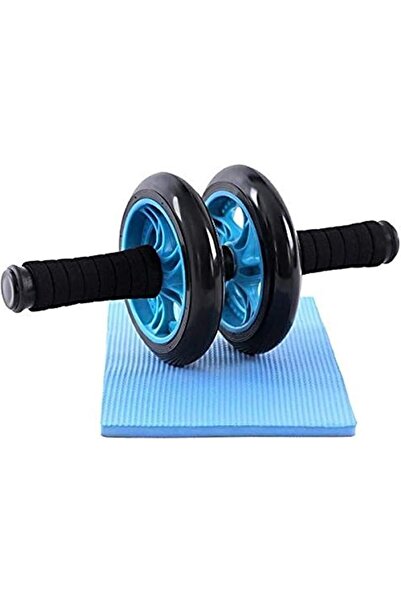 Private Perspective جهاز تمرين عضلات البطن AB Roller ذو العجلة المزدوجة