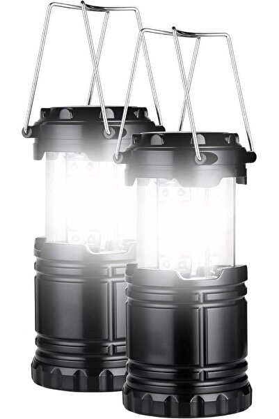 Generic 2x مصباح LED للتخييم، أضواء تخييم تعمل بالبطارية، مصباح يدوي محمول لل...
