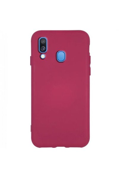 OEM Θήκη TPU ματ για Samsung Galaxy A40 Μπορντό