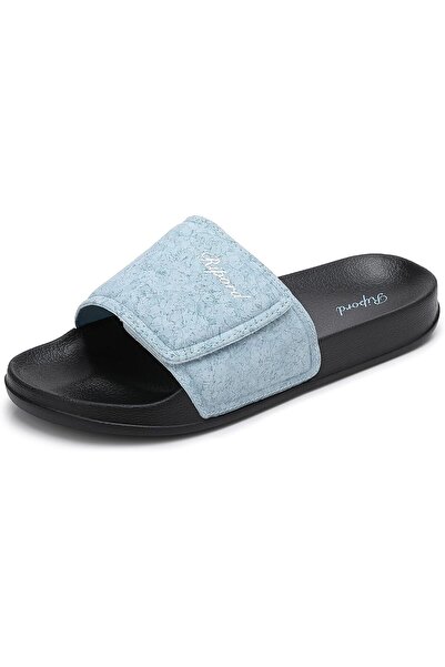 GENERAL Women's Adjustable Slide Sandals Comfortable Slip on Slides Walking S...
