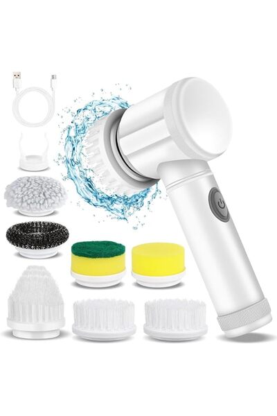 TRASSLE Electric Spin Scrubber, Electric Cleaning Brush Cordless Power Scrubb...