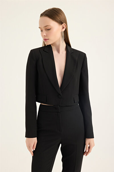 HomeStore Short Single Button Jacket