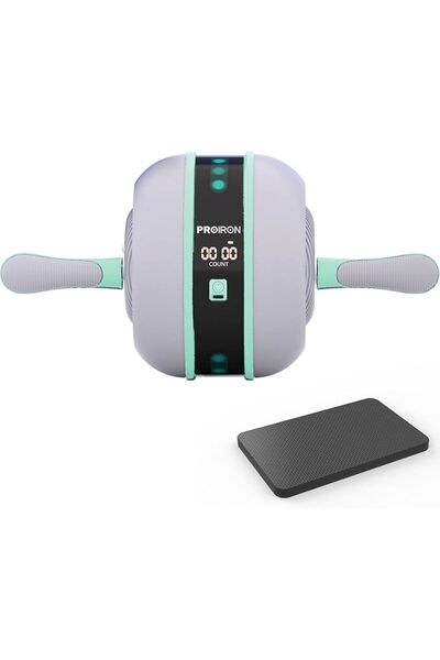 PROIRON Ab Roller Automatic Rebound Ab Wheel Silent Smart Digital Abdominal m...