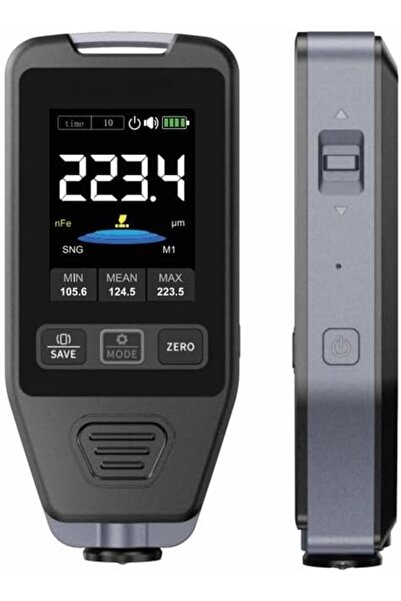 KASTWAVE Digital Paint Thickness Gauge with Multiple Unit Options, Portable, ...