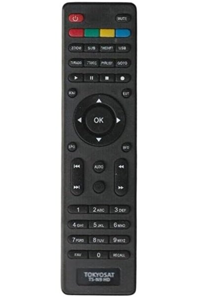 BURAQ Tokyosat TS-N9 HD Universal Remote Control for High-Definition Satellit...