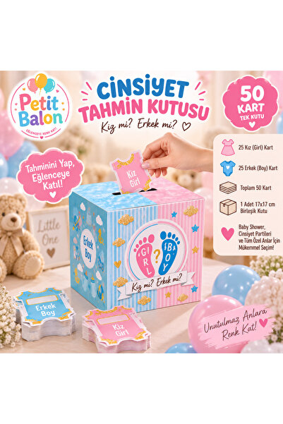 parti city Cinsiyet Partisi için Cinsiyet Tahmin kutusu-Baby Shower