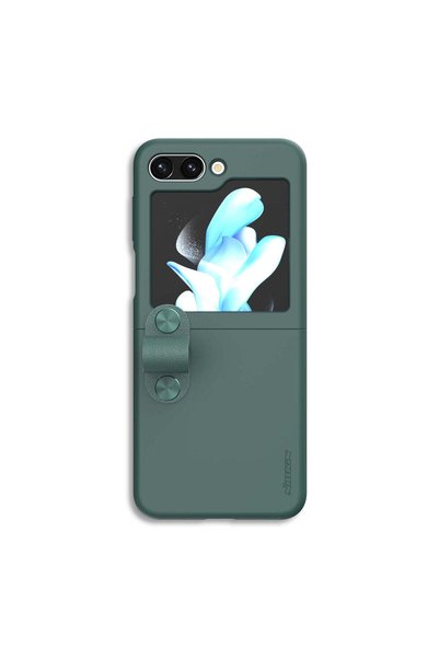 Nillkin Калъф за Samsung Z Flip 5, CamShield Silky, TPU - Горскозелен