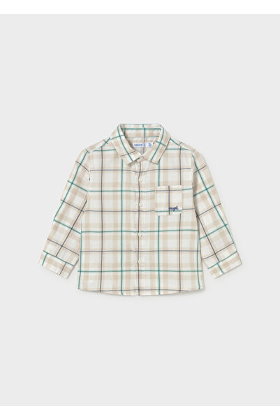 MAYORAL Baby Boy Plaid Shirt 2112