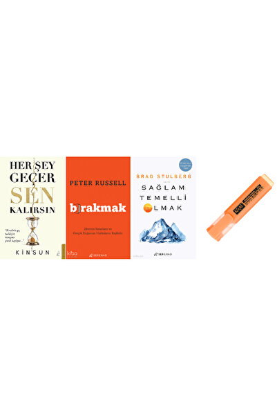 Destek Yayınları Her Şey Geçer Sen Kalırsın + Bırakmak + Sağlam Temelli Olmak...