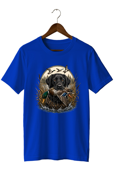 remonz Tricou cu imprimeu Labrador Duck Hunt pentru bărbați – Tricou cu temat...
