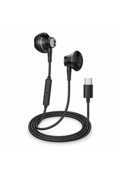 X-start Ενσύρματα ακουστικά EJ 203, Ενδοωτικά, USB-C, 1.2 μ., Μικρόφωνο και Κ...