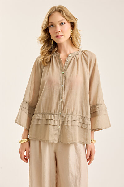 HomeStore Stand Collar Shirt