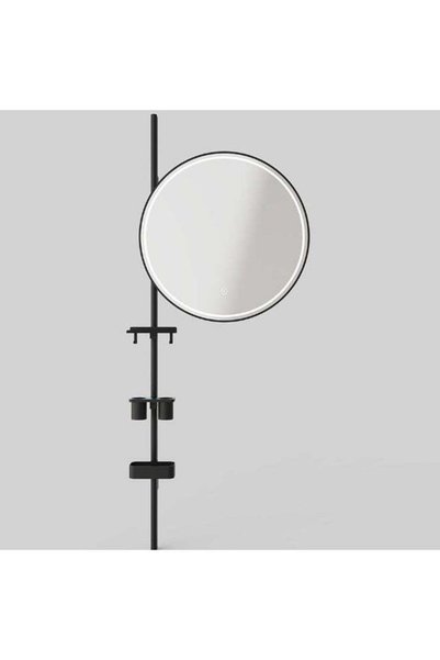 Danube Home Milano Luxe Palm LED Mirror 55x55cm Flexible Bathroom Wall Mirror