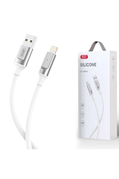 Xo Καλώδιο Δεδομένων και Φόρτισης NB 251, USB-A σε Lightning, 6 A, Μεταλλικό,...