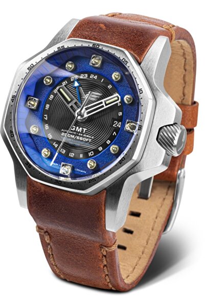 Vostok Europe Set pentru bărbați NH34-640A701 — albastru marin, sportiv, cu o...