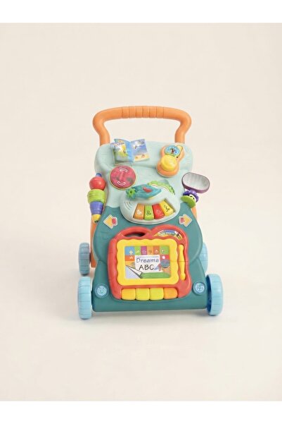 Bionic 3-in-1 Multifunction Music & Learning Walker with Detachable Activity ...