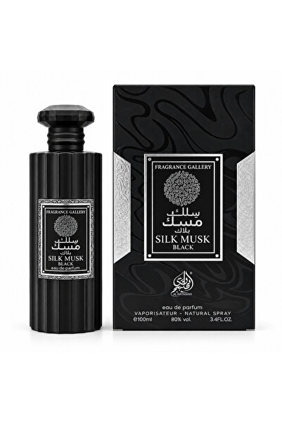 Fragrance Gallery Silk Musk Black Eau de Parfum Spray, 100 ml Natural Fragran...