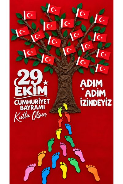 PROMISEBACKDROP2 200X250 cm, 29 Ekim Cumhuriyet Bayramı, Okul Etkinlik Kumaş Fon