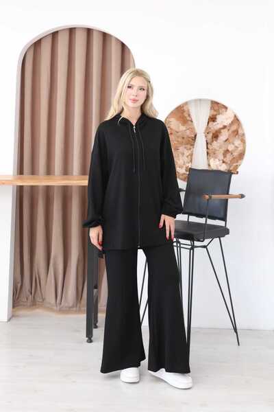 MODAELA Set elegant și confortabil cu glugă și fermoar