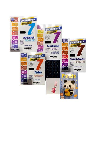 Ankara Yayıncılık 7.SINIF GÜÇLENDİREN 4'LÜ FASİKÜL SET YENİ BASKI+LEGO+VANTUZ...