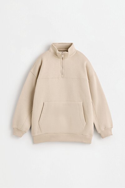 LEFTIES Yüksek yaka sweatshirt
