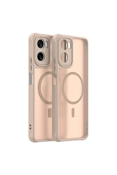 Maxcell Θήκη MagFrost Pro για Motorola Moto G 06, Ματ MagSafe, Παγωμένο Πλαίσ...