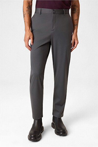 Back And Bond Gri Comfort Fit Jogger Pantolon