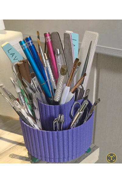DU&ER 360 °   Rotating Makeup Organizer Cosmetic Perfume and Accessory Organizer