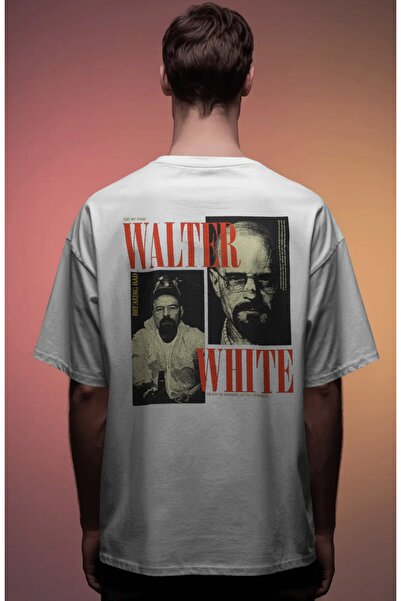 SEVBANO Μπλουζάκι Breaking Bad Walter White με στάμπα της σειράς, Unisex, Ove...