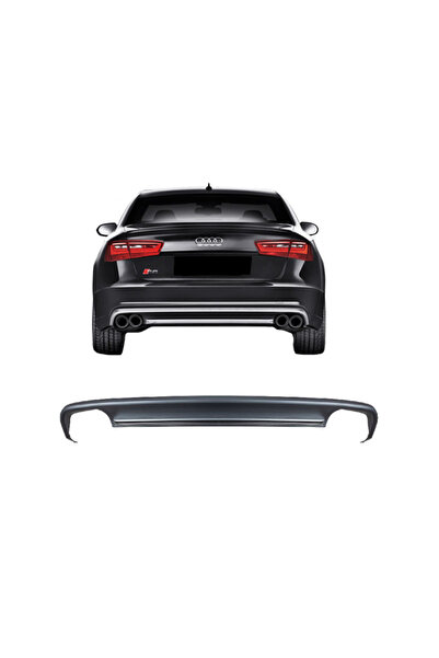 CΑRΝΕR Διαχύτης Πίσω Προφυλακτήρα Για Audi A6 C7 Προ-αναδιαμορφωμένο 11-14 Σε...