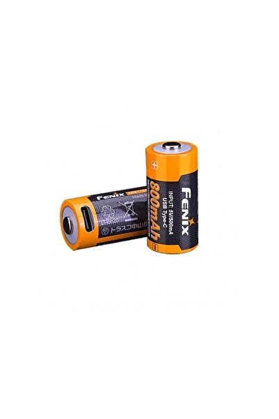 Fenix Baterie reîncărcabilă Li-Ion, Fenix, USB-C, 800mAh, protecție multiplă,...