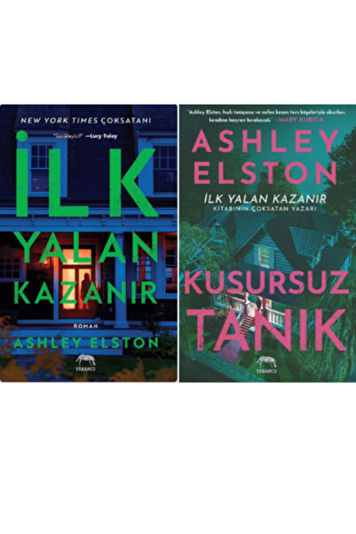Yabancı Yayınları Ashley Elston - İlk Yalan Kazanır - Kusursuz Tanık (2 Kitap...