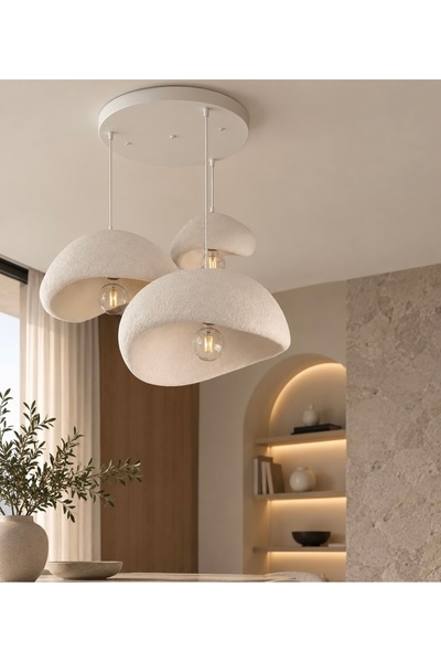 Modern tasarım 30-40-50 üçlü sarkıt avize