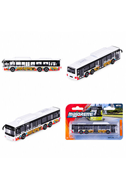 Majorette MAN Şehir Otobüsleri Lion's City C Model Otobüs Beyaz